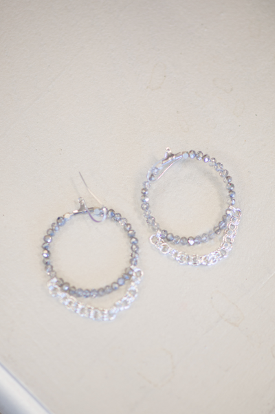 The Holly Hoop Earrings by Annie Claire Designs - SoSis