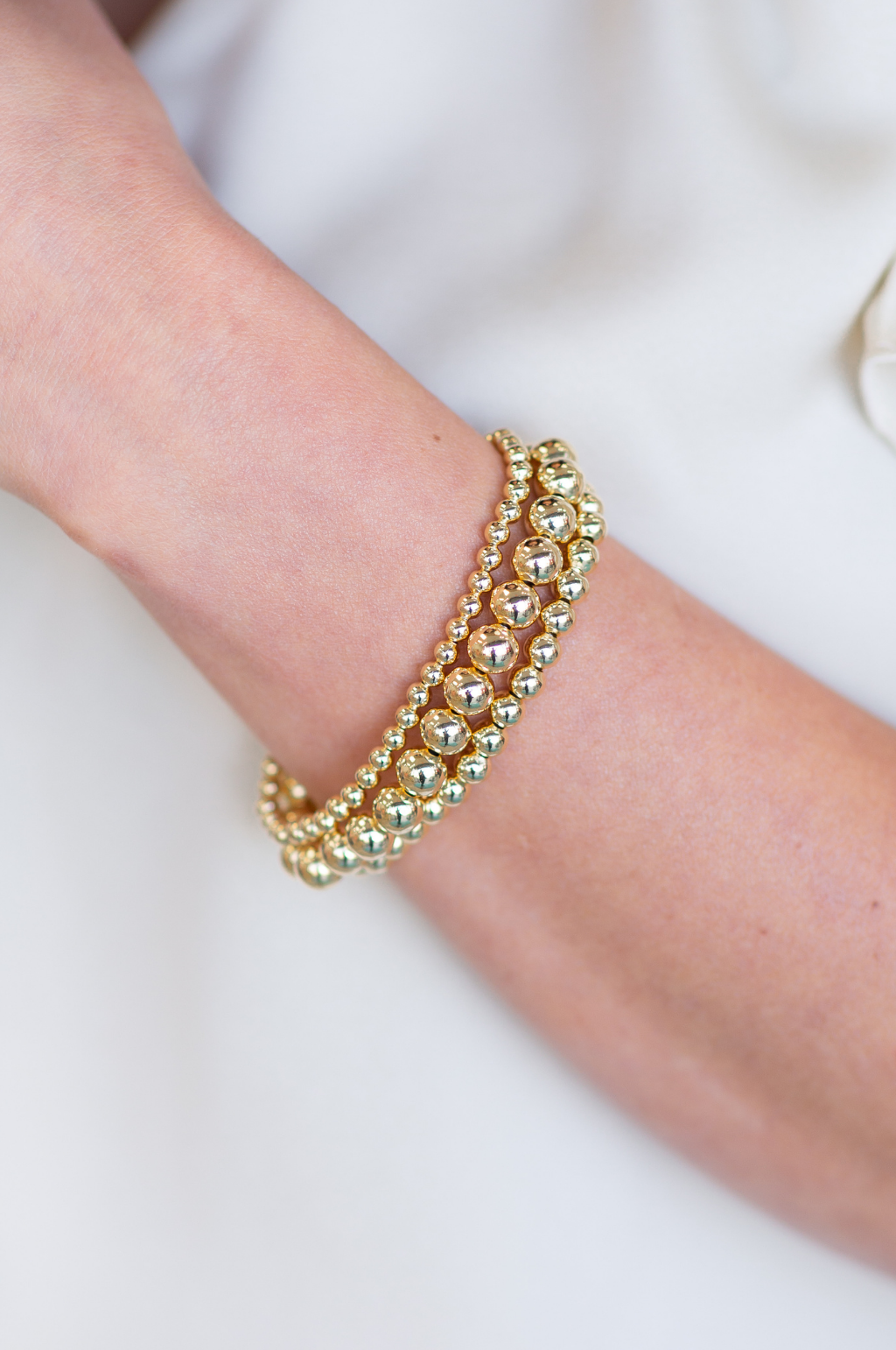 Gold Filled Ball Bracelet by Annie Claire Designs - SoSis