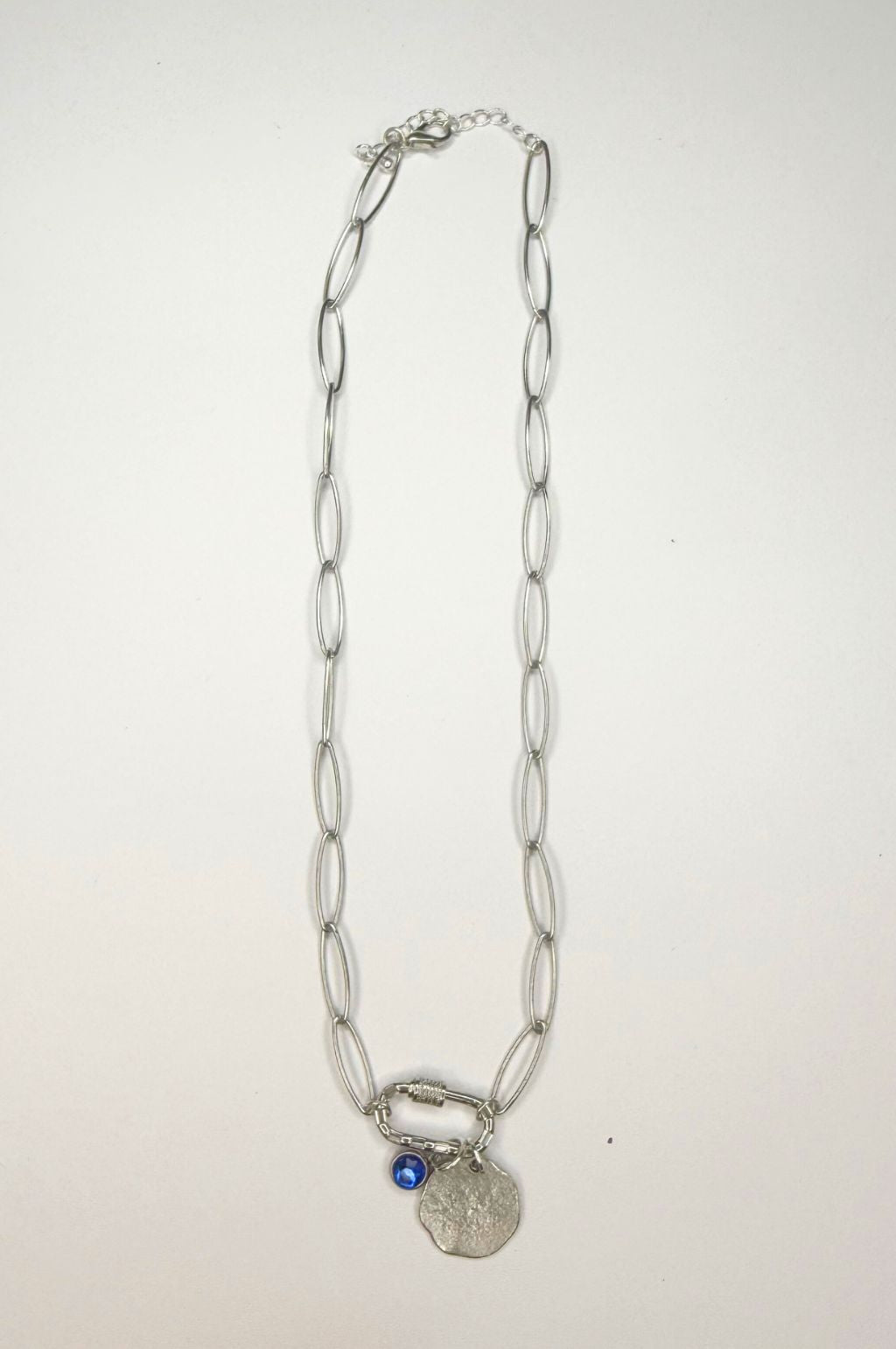 Carabiner Paperclip Chain Necklace CUSTOM