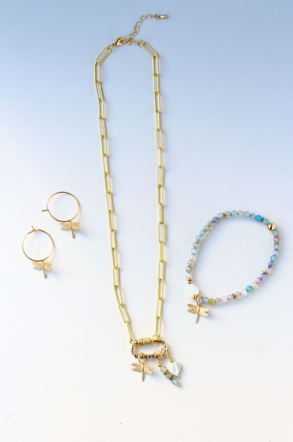IYKYK Maggie Carabiner Charm Necklace