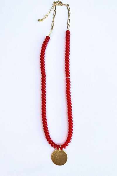 That Big Bead Energy Pendant Necklace by Annie Claire Designs