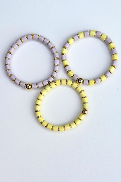 Tiger Barrel Bracelet Stack