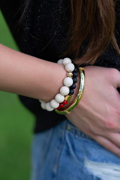 The Endzone Bracelet Stack