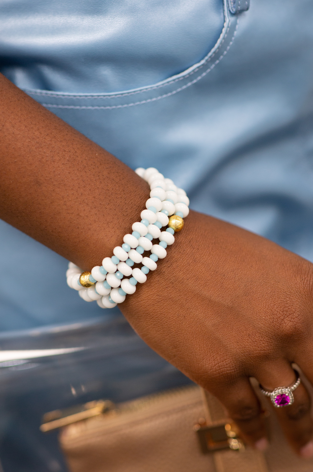 The Kennedy Spirit Bracelet Stack by Annie Claire Designs - SoSis