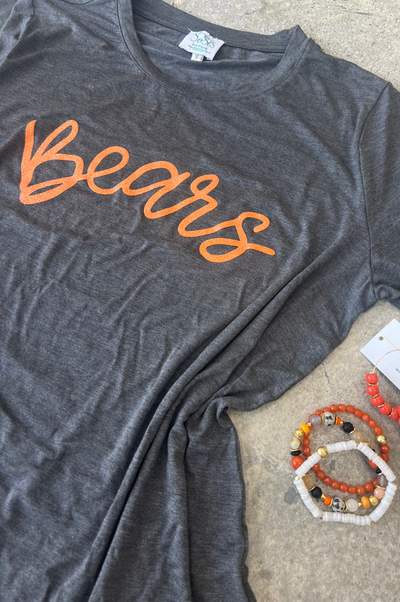 Orange Sparkle Bears Local Love Tee - SoSis