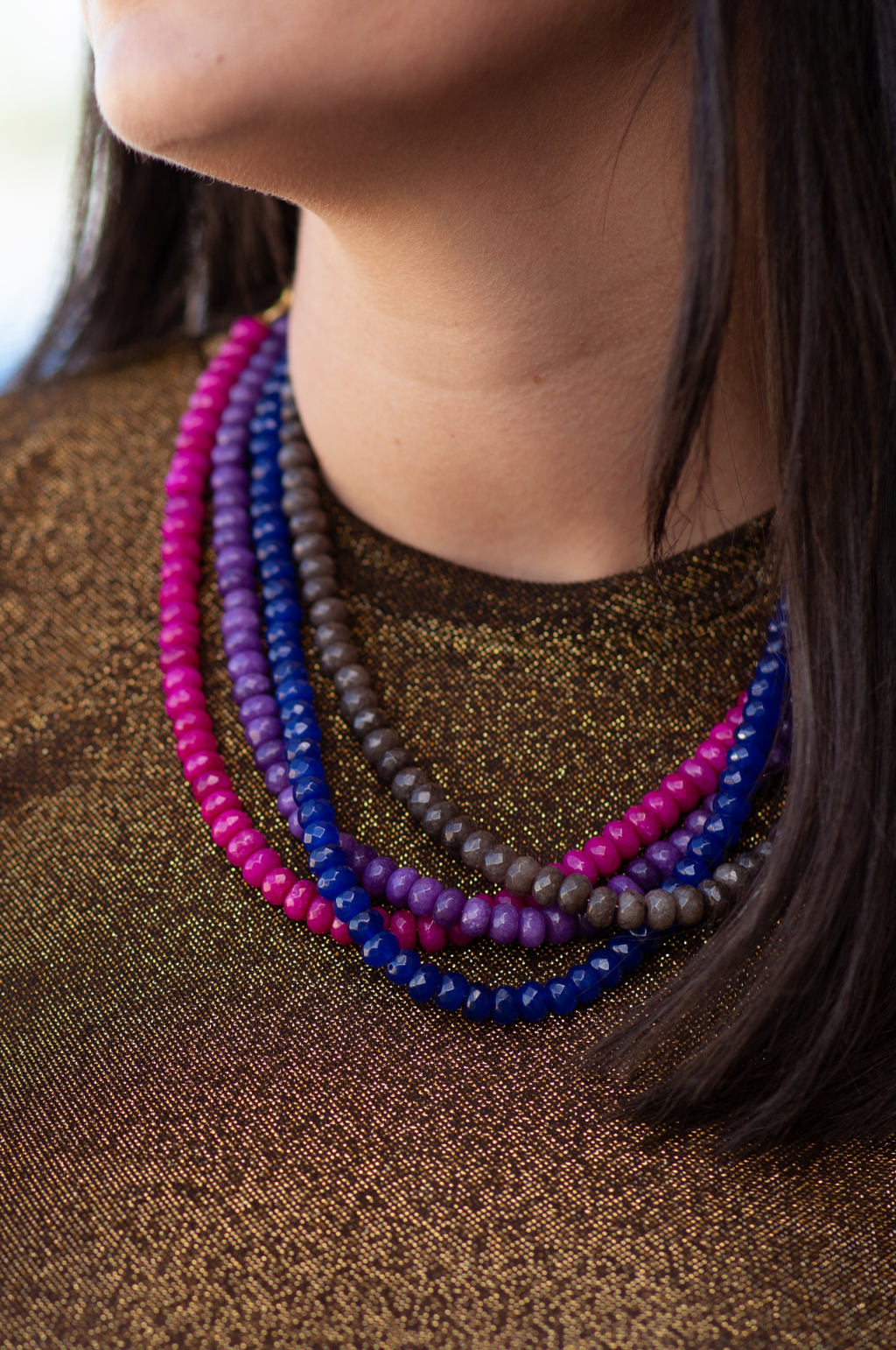That Big Bead Energy Necklace by Annie Claire Designs - SoSis