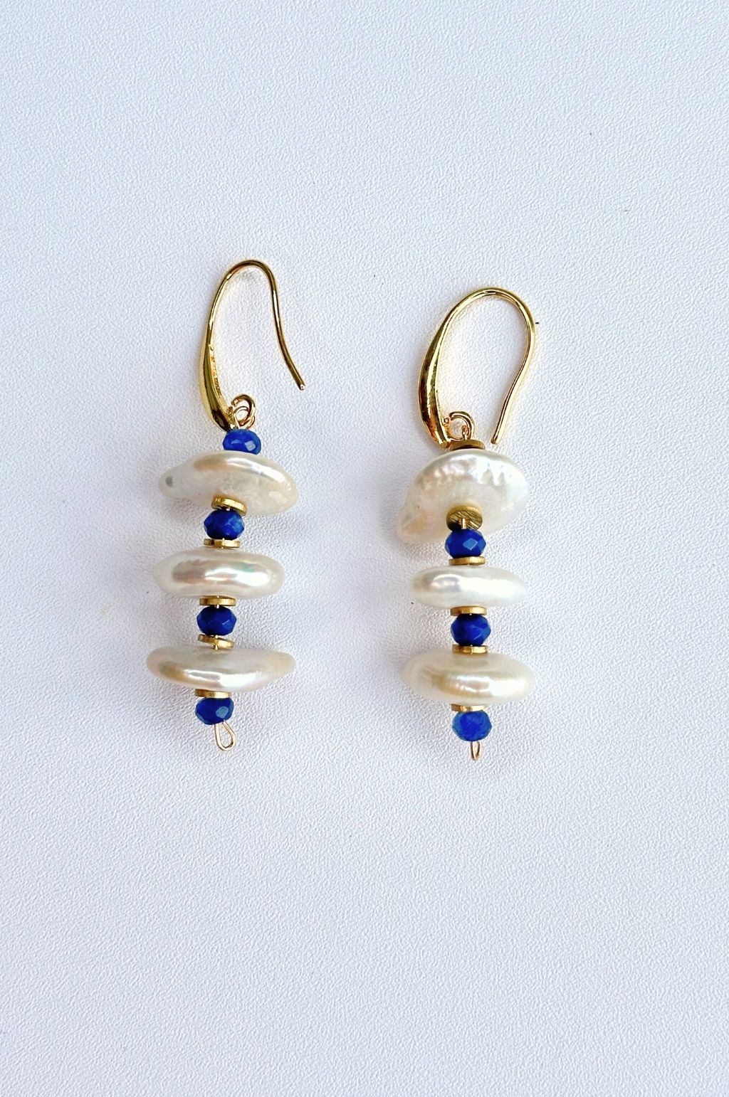 The Carmel Pearl Drop Earrings