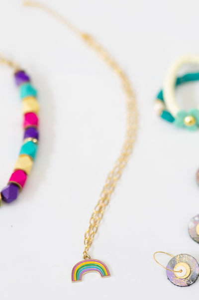 Under the Rainbow 'Gracie' Necklace by Annie Claire Designs - SoSis