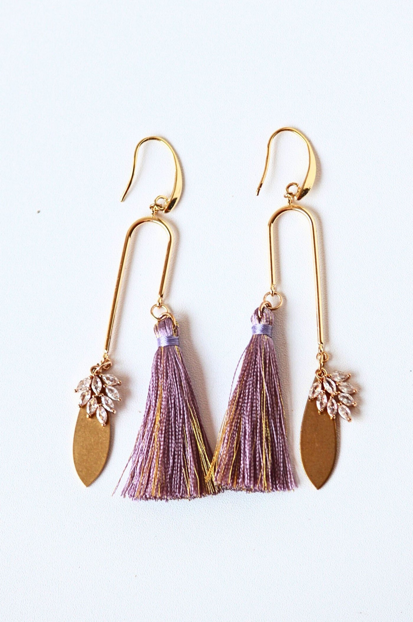 Statement Tassel Dangle Earrings