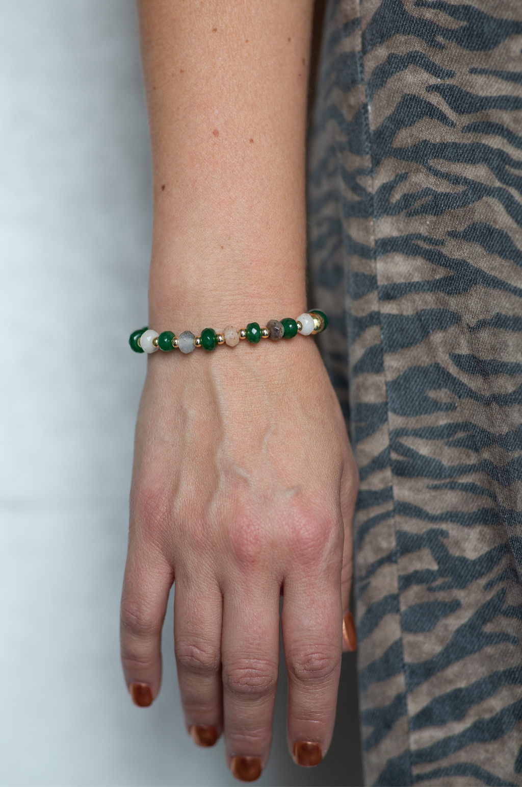 Fireside Beaded Bracelet (Multicolor)