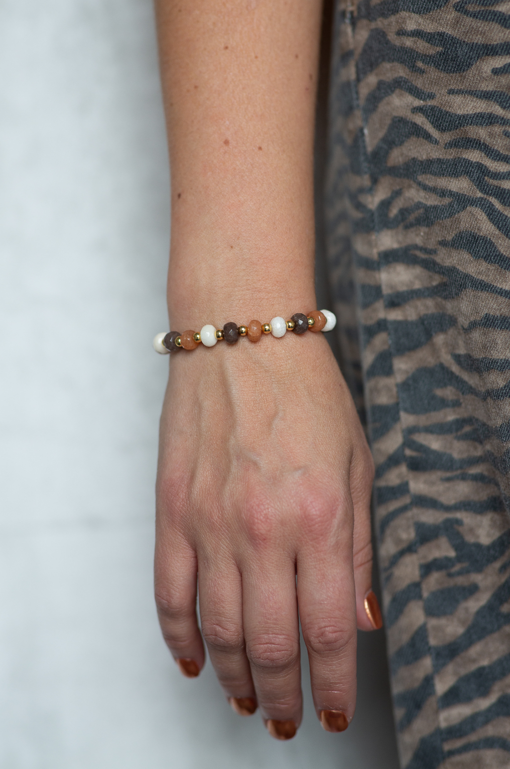 Fireside Beaded Bracelet (Multicolor)