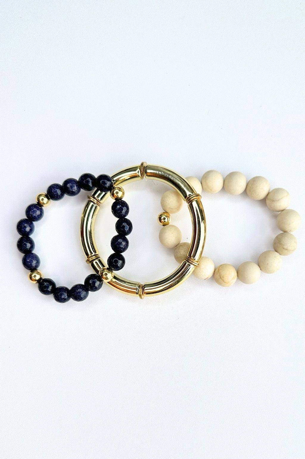 The Endzone Bracelet Stack