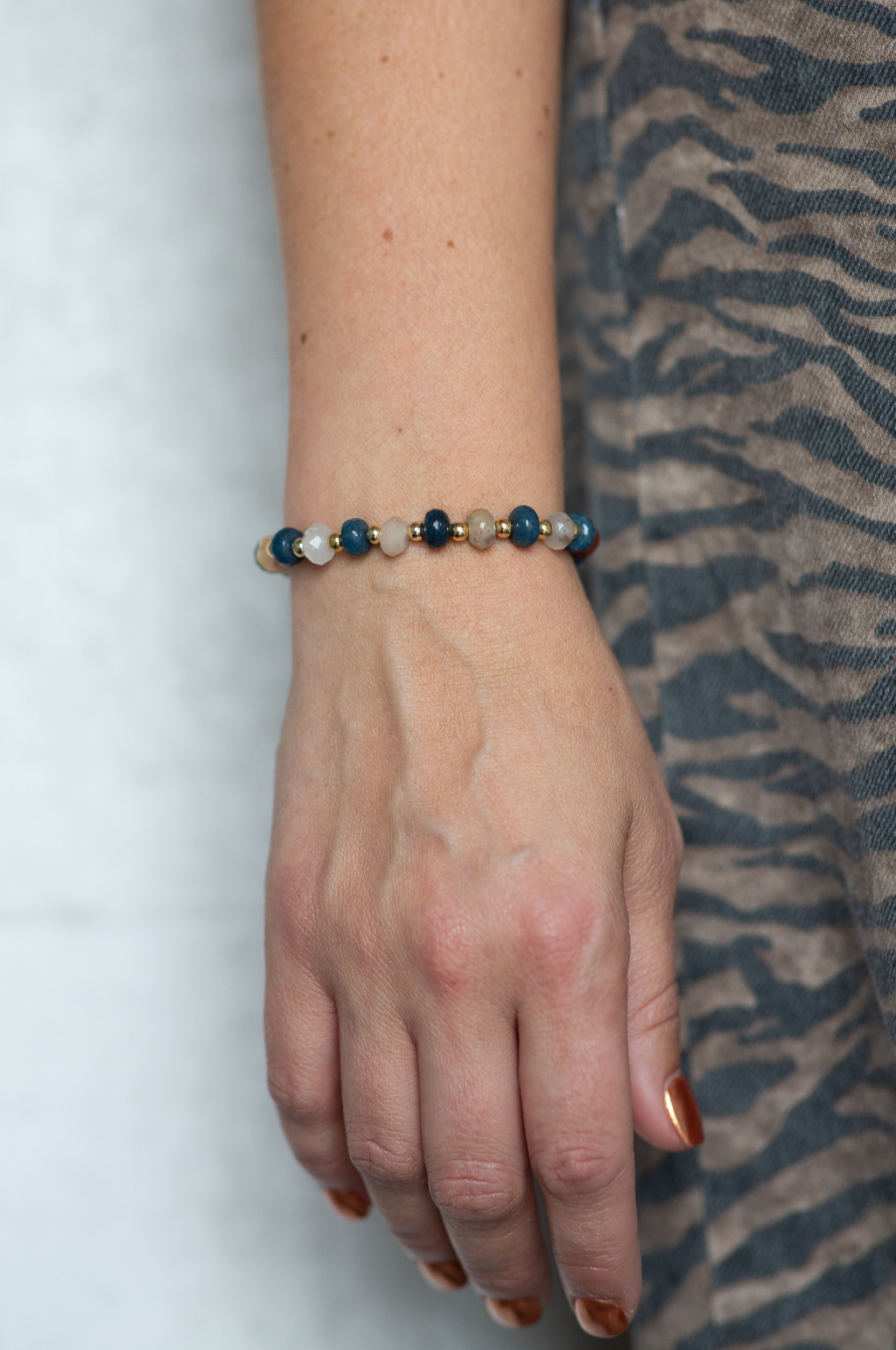 Fireside Beaded Bracelet (Multicolor)