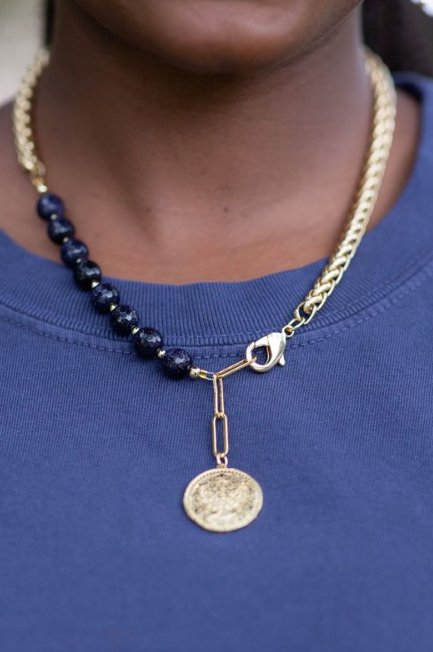 The Halftime Beaded Necklace
