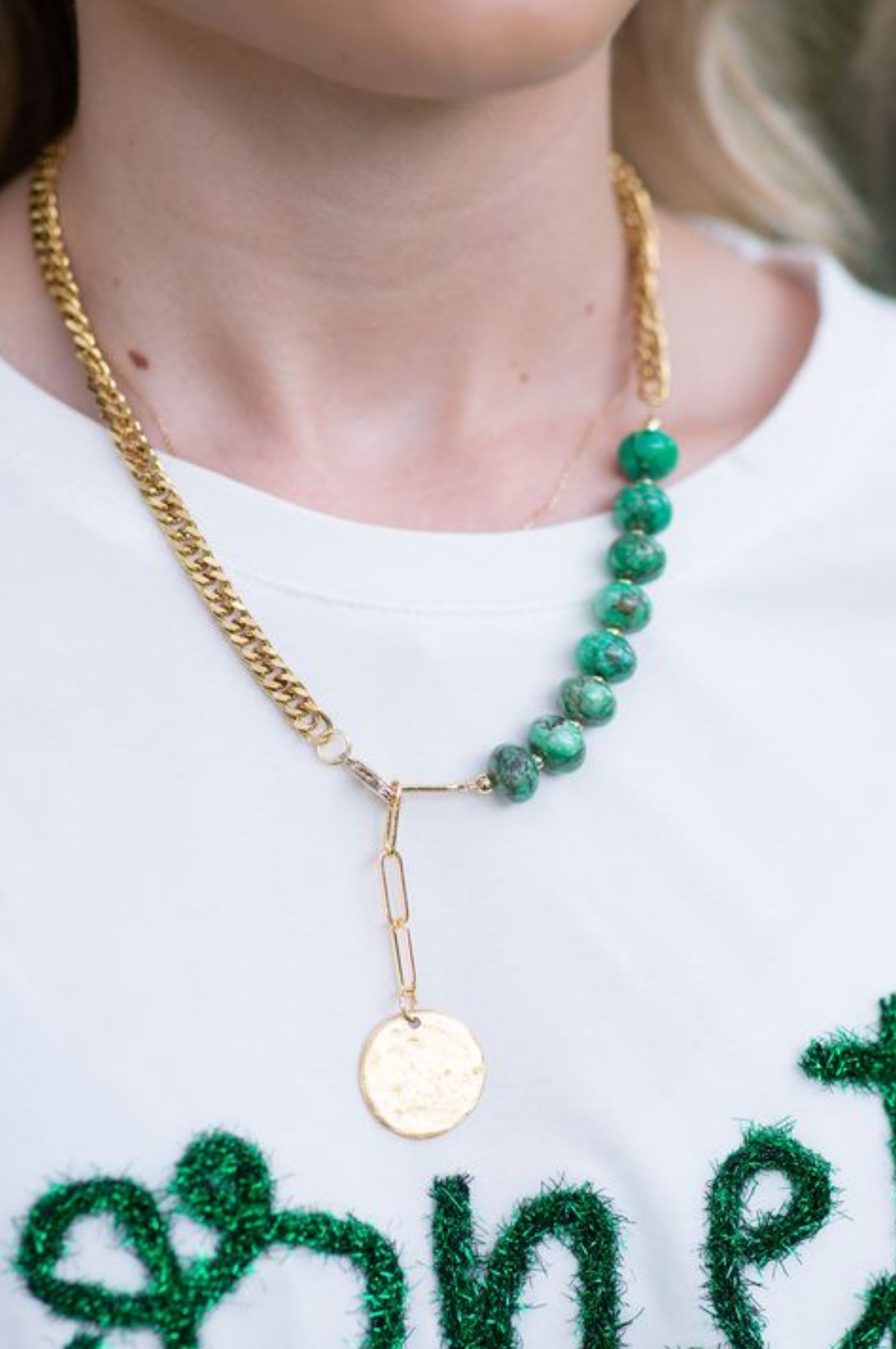 The Halftime Beaded Necklace