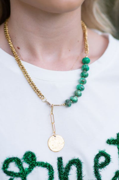 The Halftime Beaded Necklace