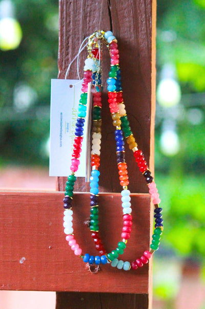 That Big Bead Energy Necklace by Annie Claire Designs (multi-color)