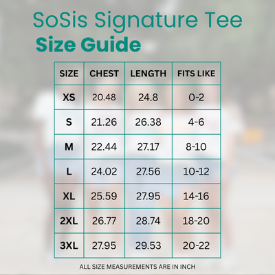 Original SoSis Signature Tee (black)