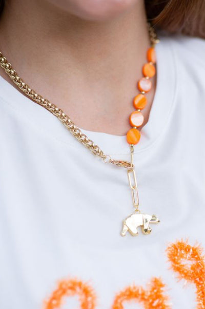 The Halftime Beaded Necklace