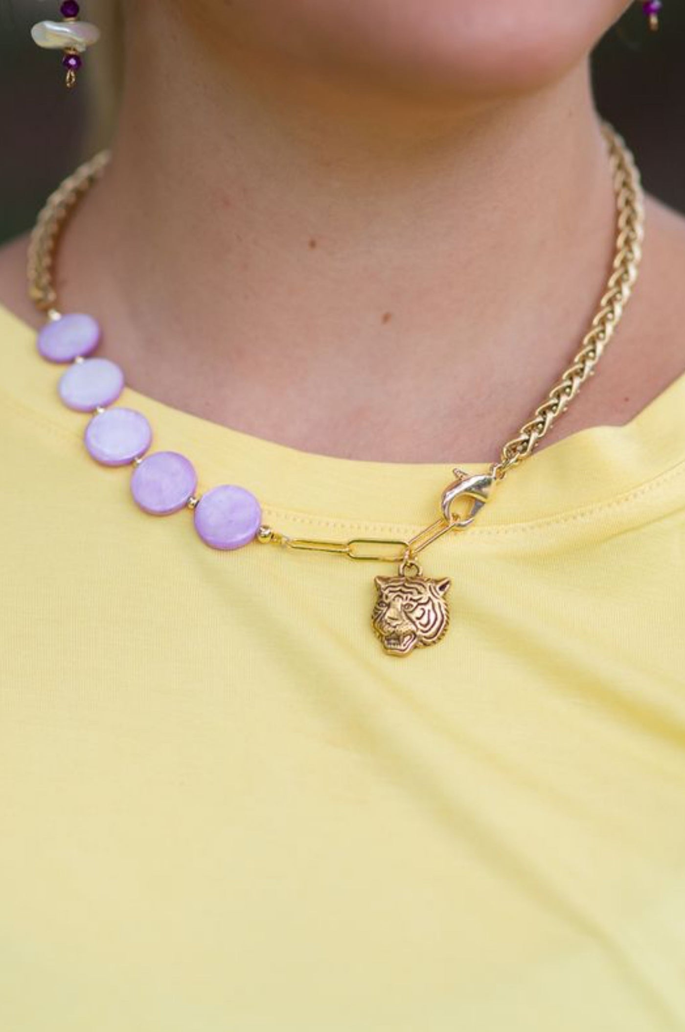 The Halftime Beaded Necklace