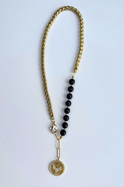 The Halftime Beaded Necklace