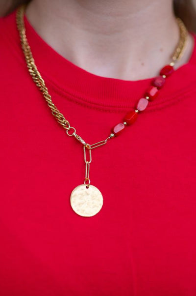 The Halftime Beaded Necklace