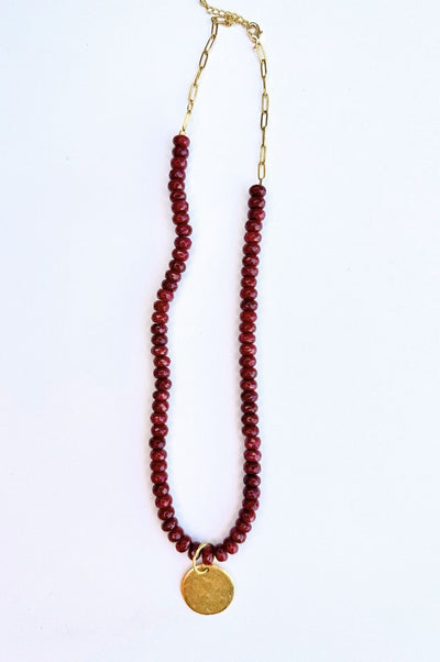 That Big Bead Energy Pendant Necklace by Annie Claire Designs
