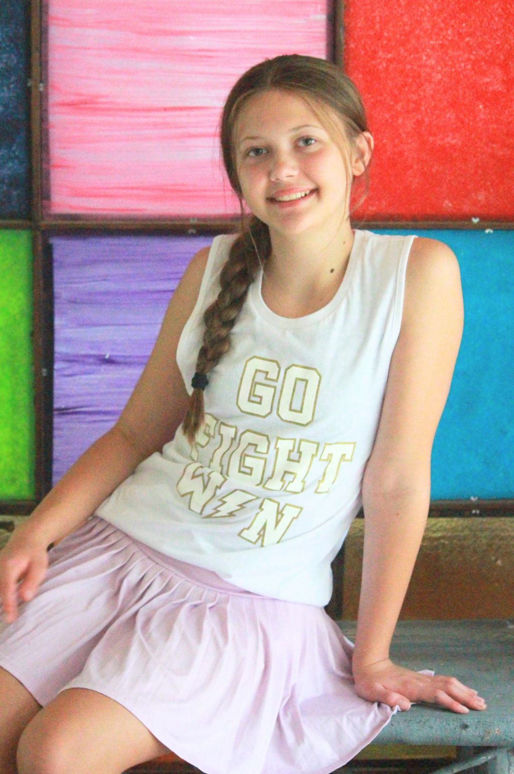 GO FIGHT WIN Bella Canvas Tank