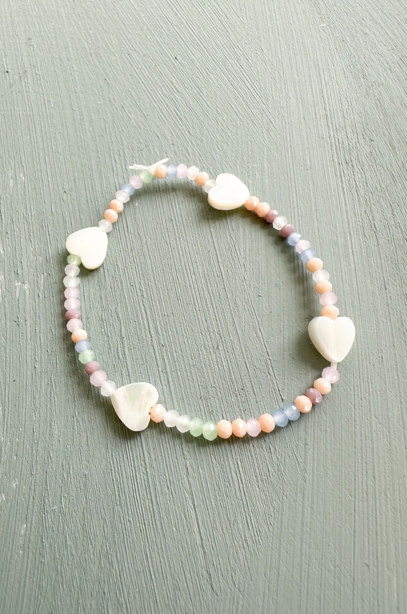 Pastel Heart Bracelet