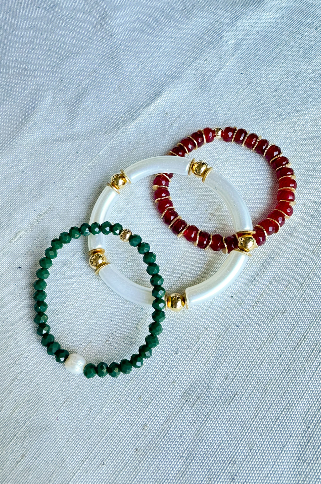 Holiday Bracelet Stack