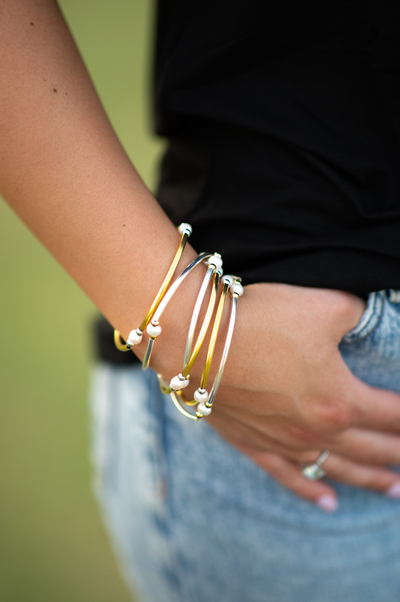 The Pearl Bracelet Singles by Annie Claire Designs - SoSis