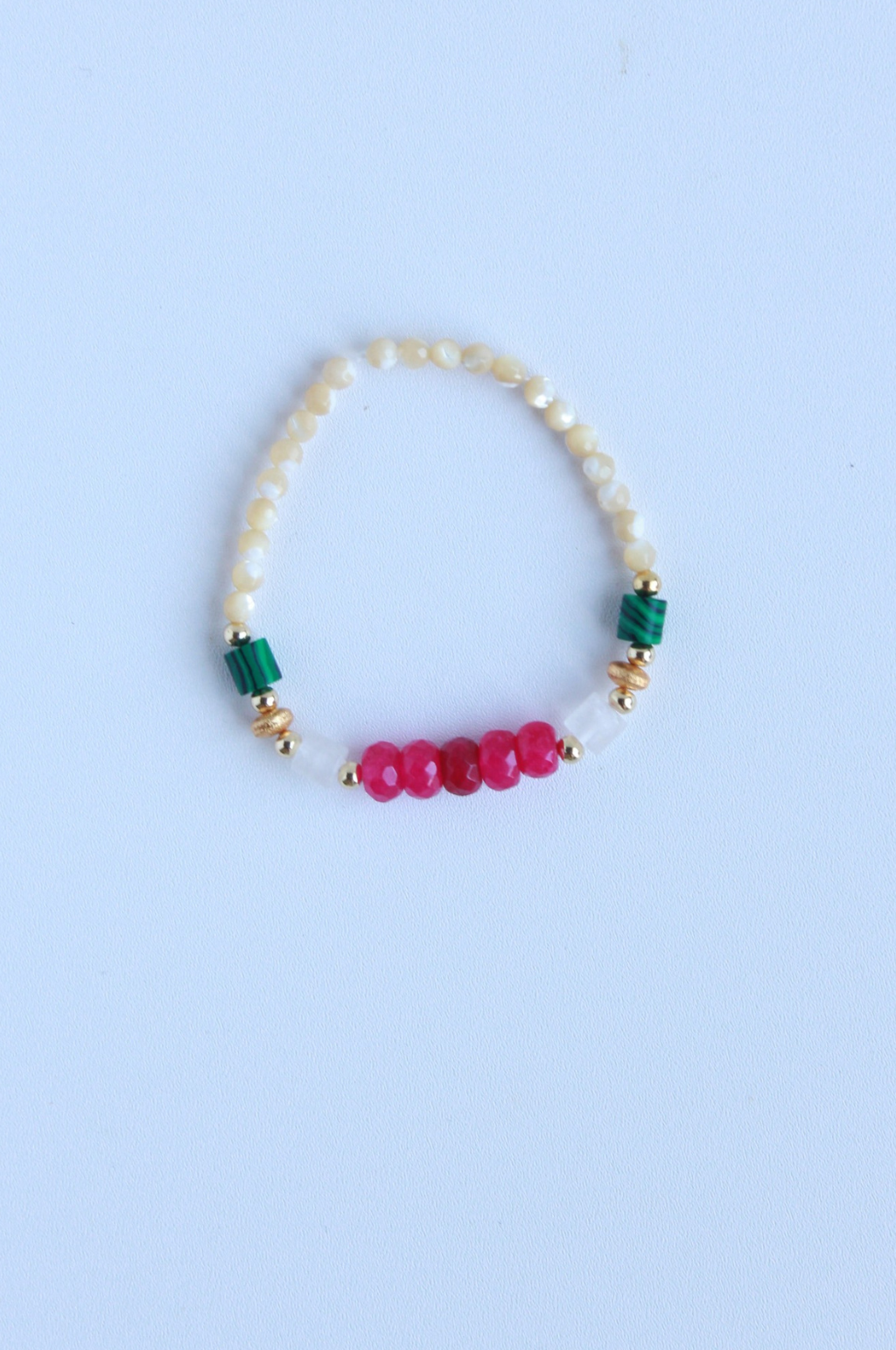Holiday Cheer Beaded Bracelet