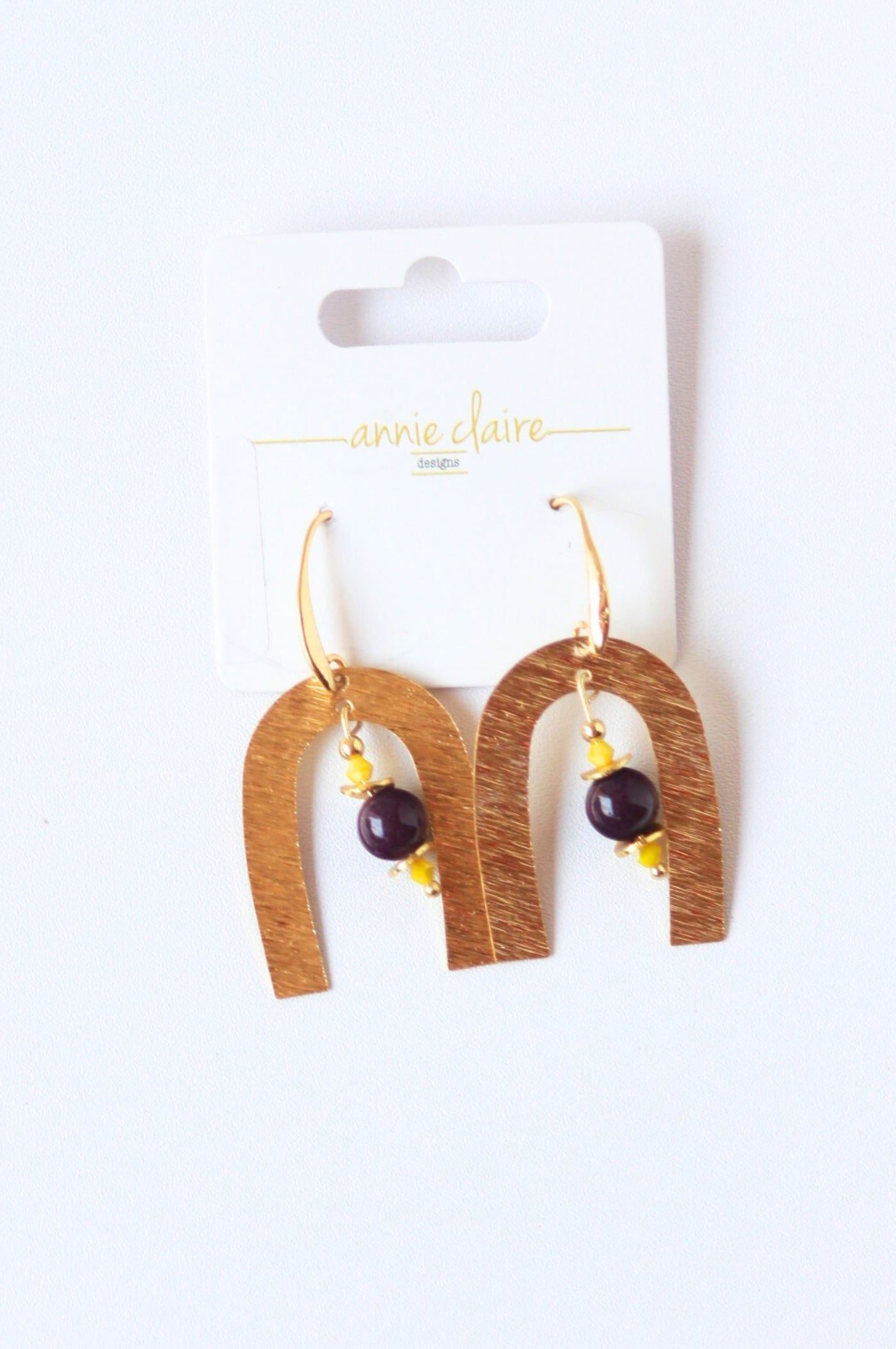 Gameday Beaded Drop Earrings