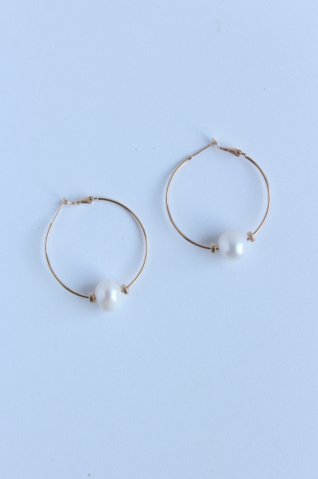 Classic Pearl Hoop