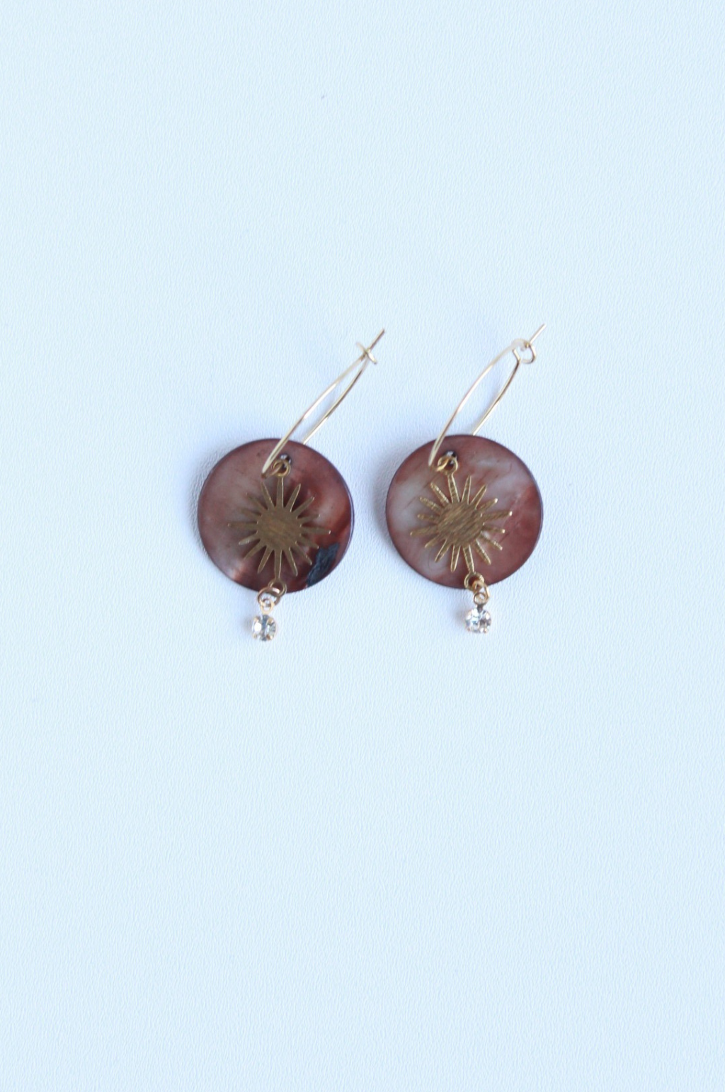 Starlight Disc Earrings