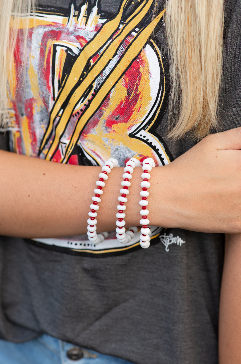 The Kennedy Local Love Bracelet Stack by Annie Claire Designs - SoSis