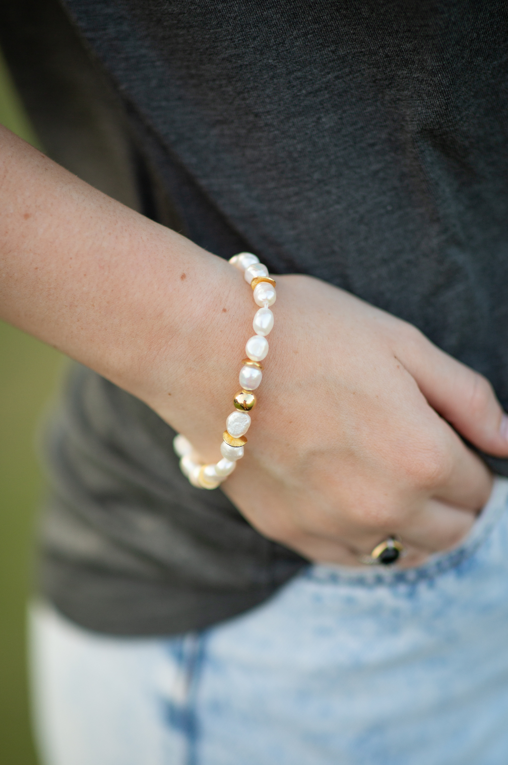 The Margaret Pearl Bracelet by Annie Claire Designs - SoSis