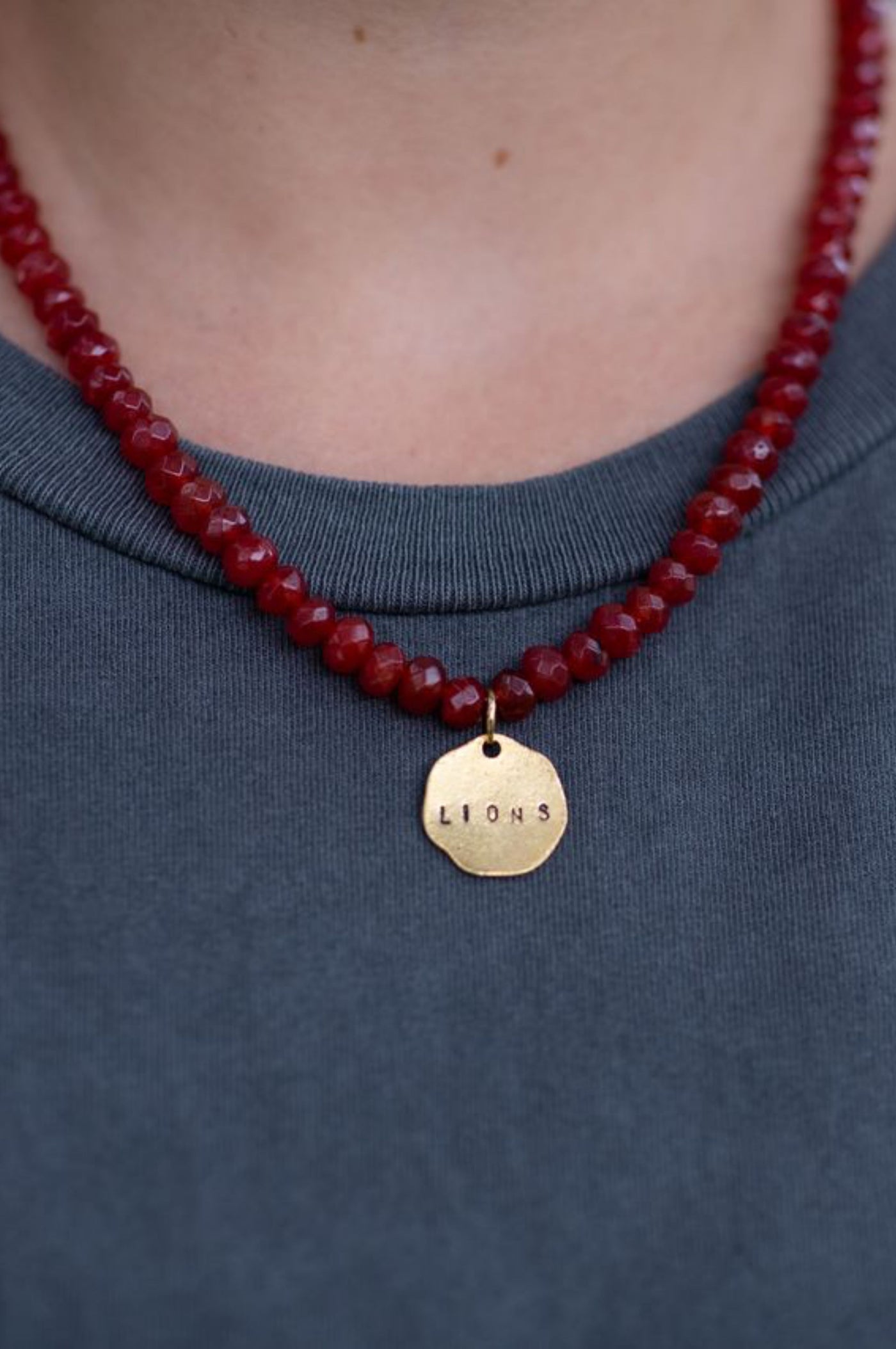That Big Bead Energy Pendant Necklace by Annie Claire Designs