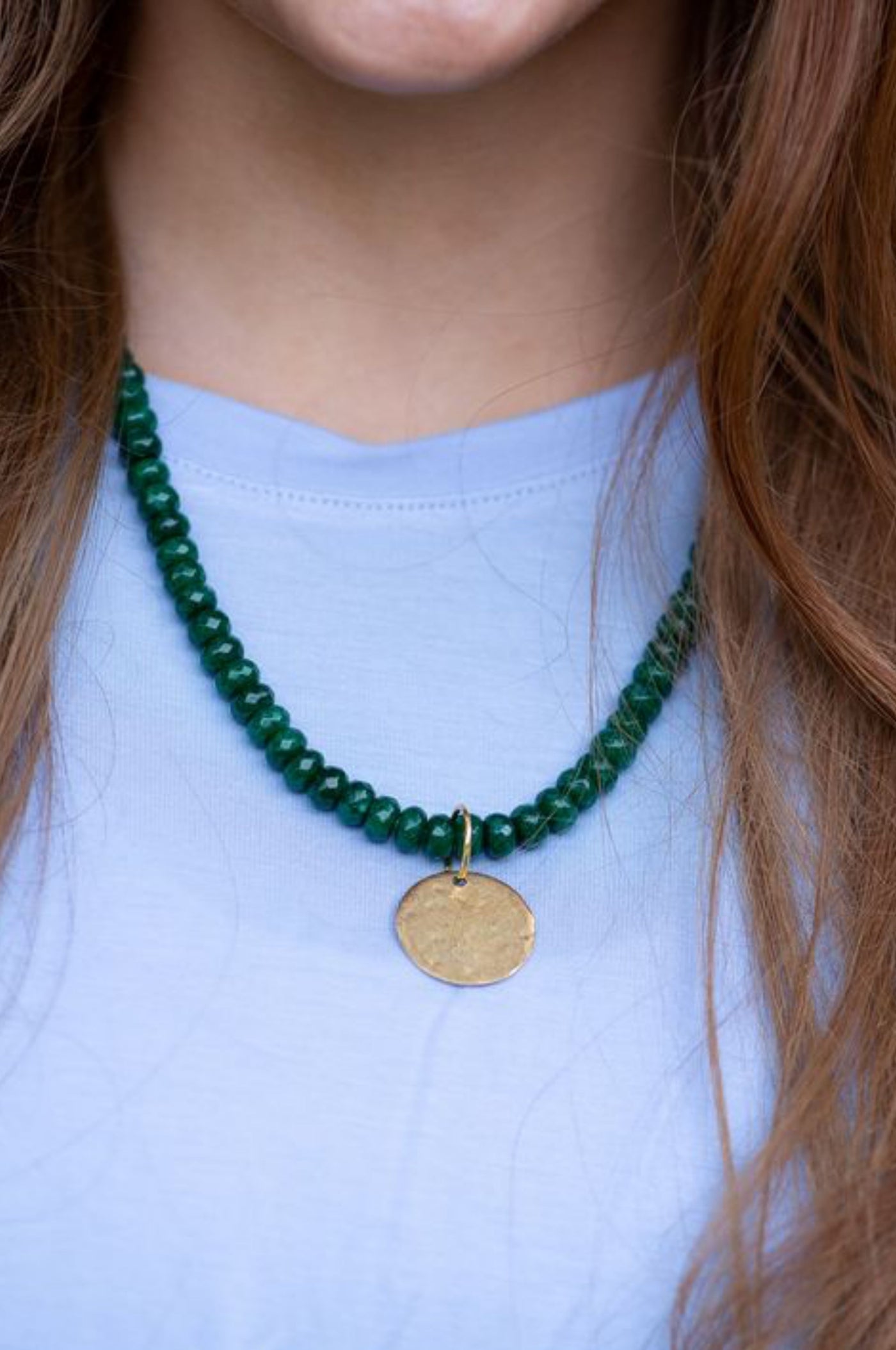 That Big Bead Energy Pendant Necklace by Annie Claire Designs