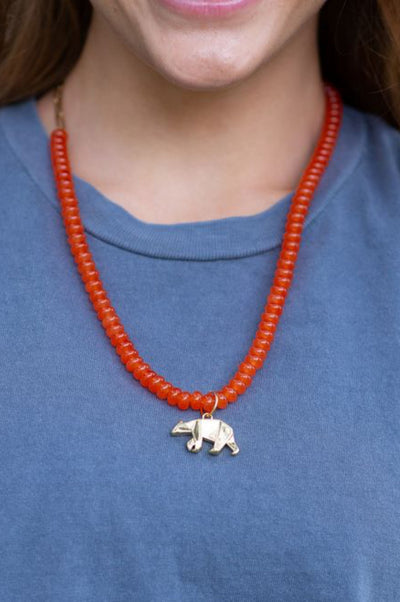 That Big Bead Energy Pendant Necklace by Annie Claire Designs
