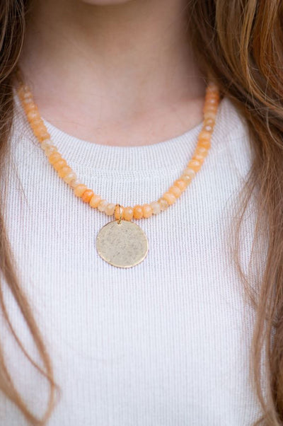 That Big Bead Energy Pendant Necklace by Annie Claire Designs