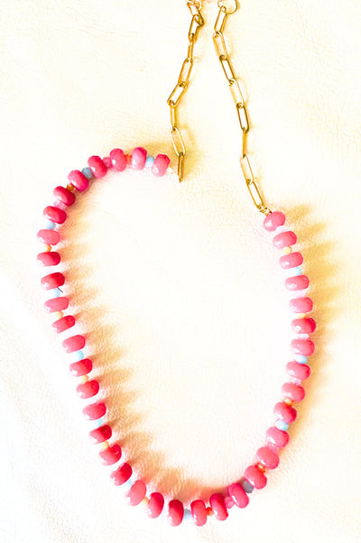 That Big Bead Energy Necklace by Annie Claire Designs (multi-color)