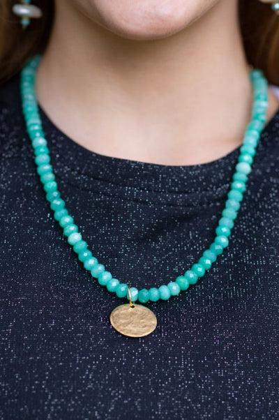 That Big Bead Energy Pendant Necklace by Annie Claire Designs