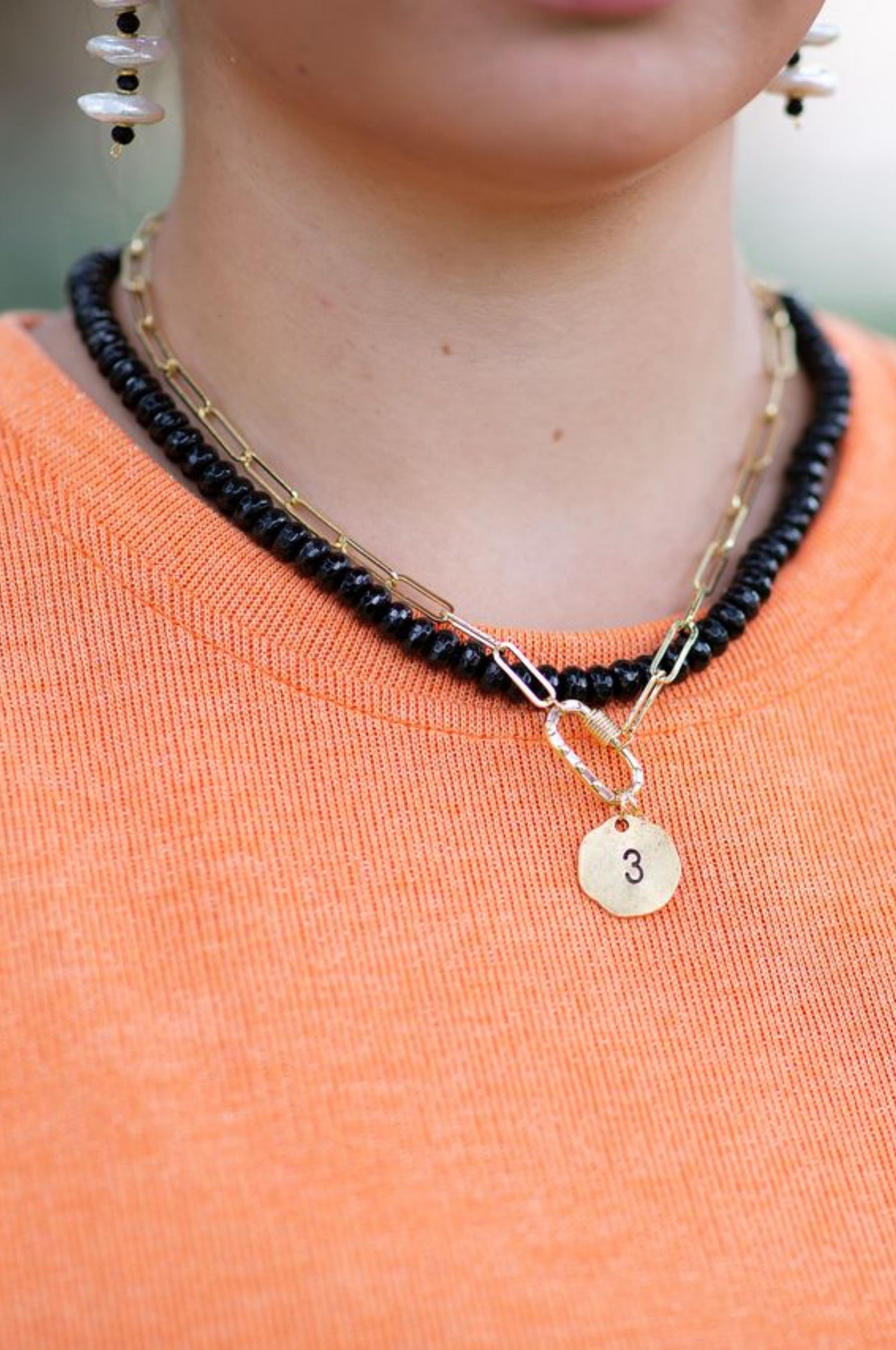 Carabiner Paperclip Chain Necklace CUSTOM