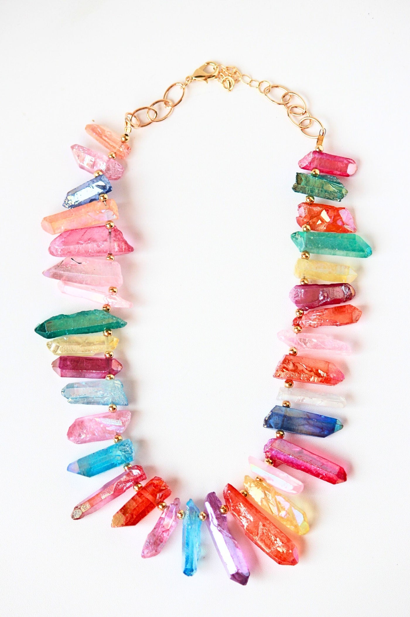 Rainbow Quartz Necklace
