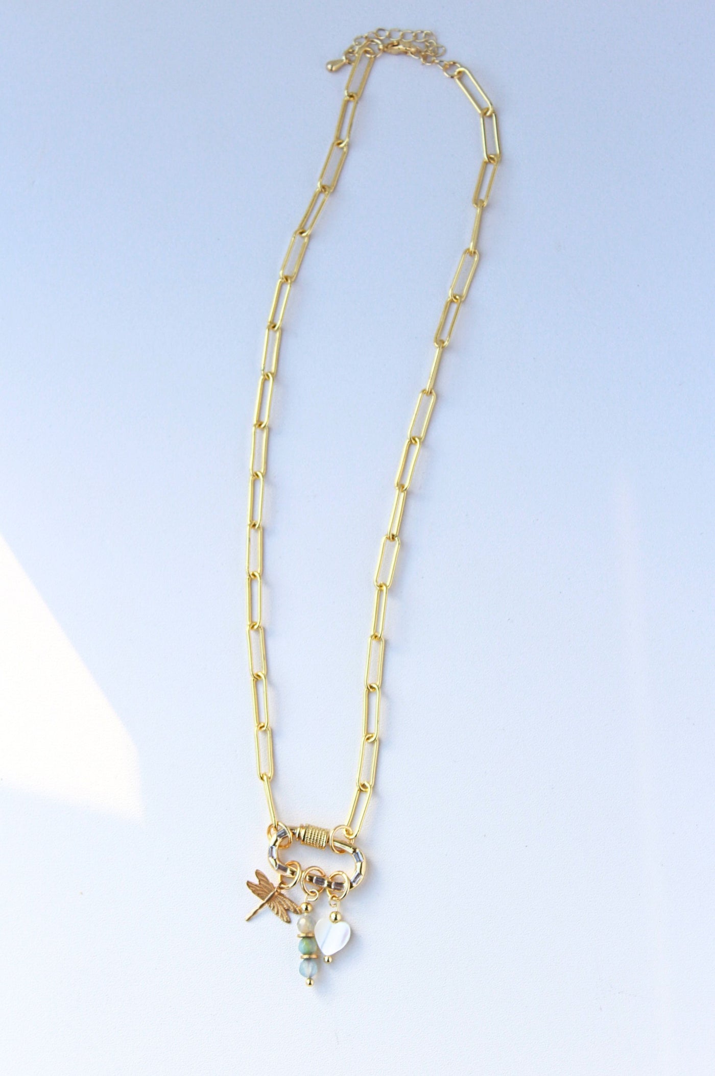 IYKYK Maggie Carabiner Charm Necklace