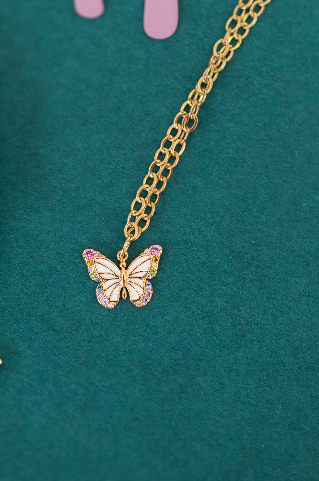 The Butterfly 'Gracie' Necklace by Annie Claire Designs - SoSis