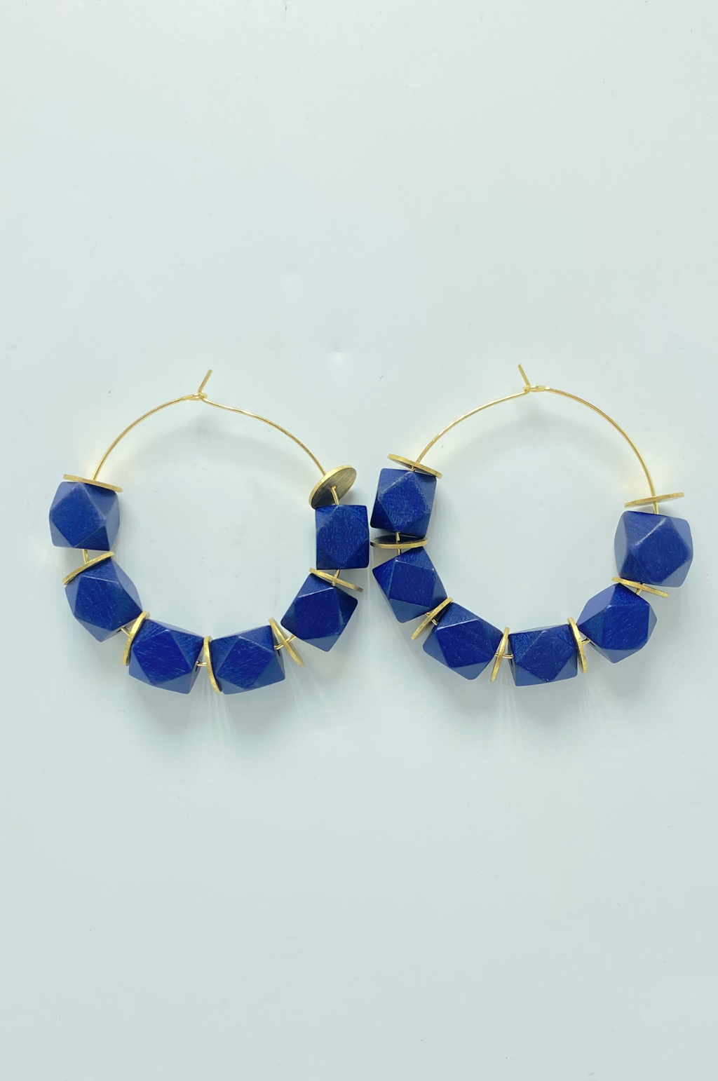 The London Wooden Hoops by Annie Claire Designs - SoSis