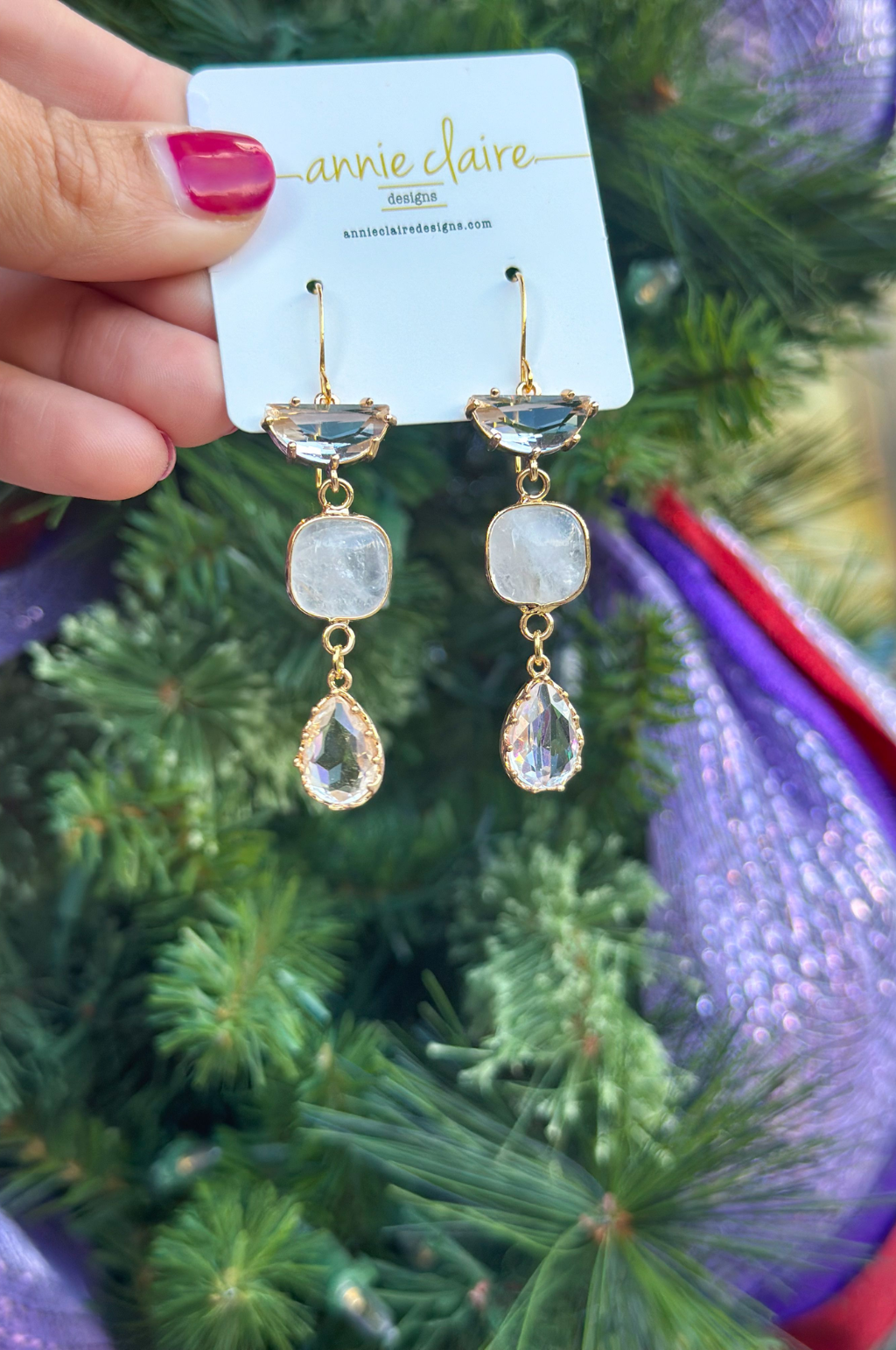 The Emily Earrings by Annie Claire Designs