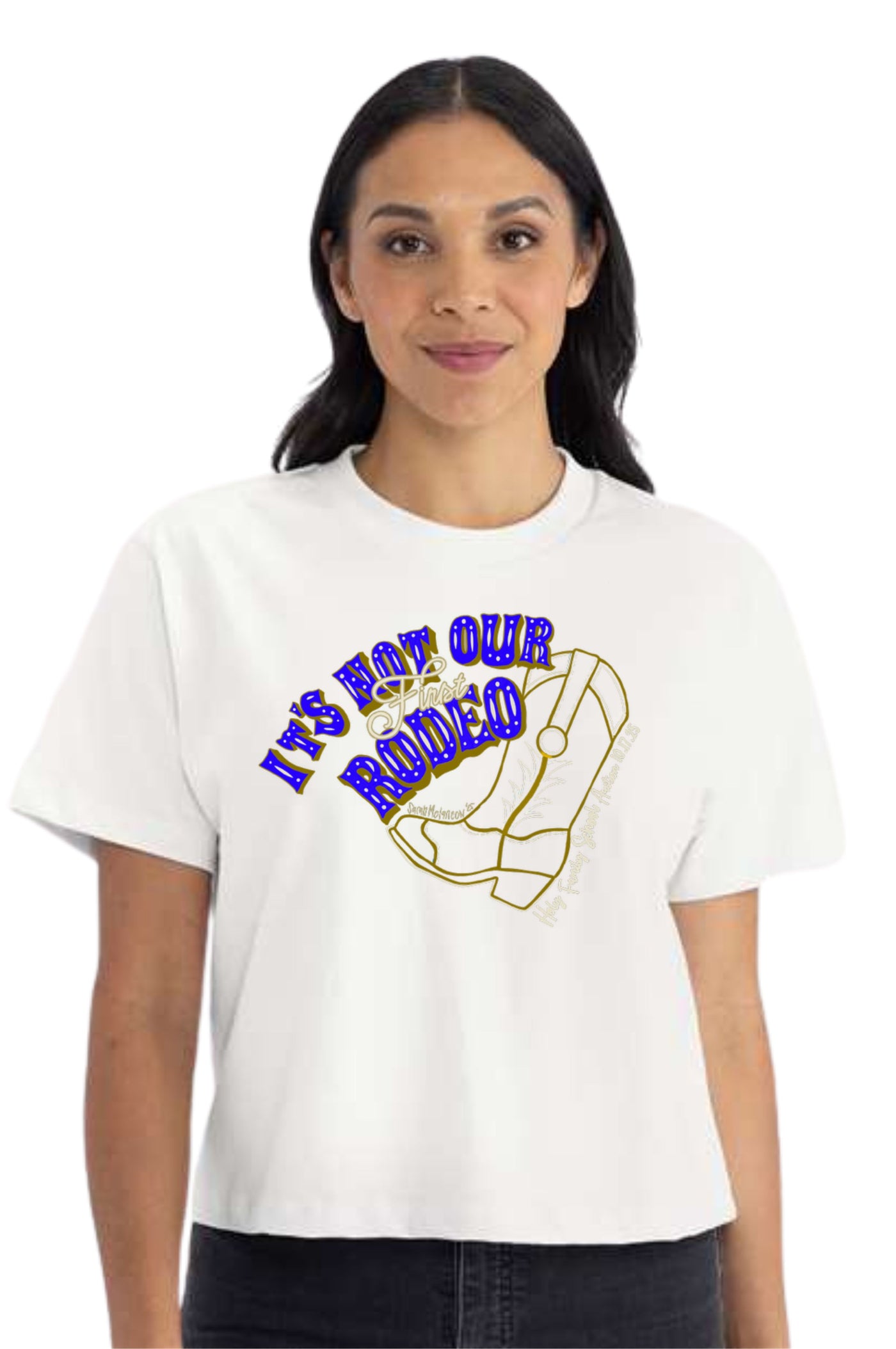 Holy Family Auction Shirt Women's Heavy Weight Boxy T-Shirt